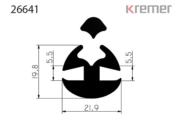 KREMER Profile: 26641 Füllerprofil