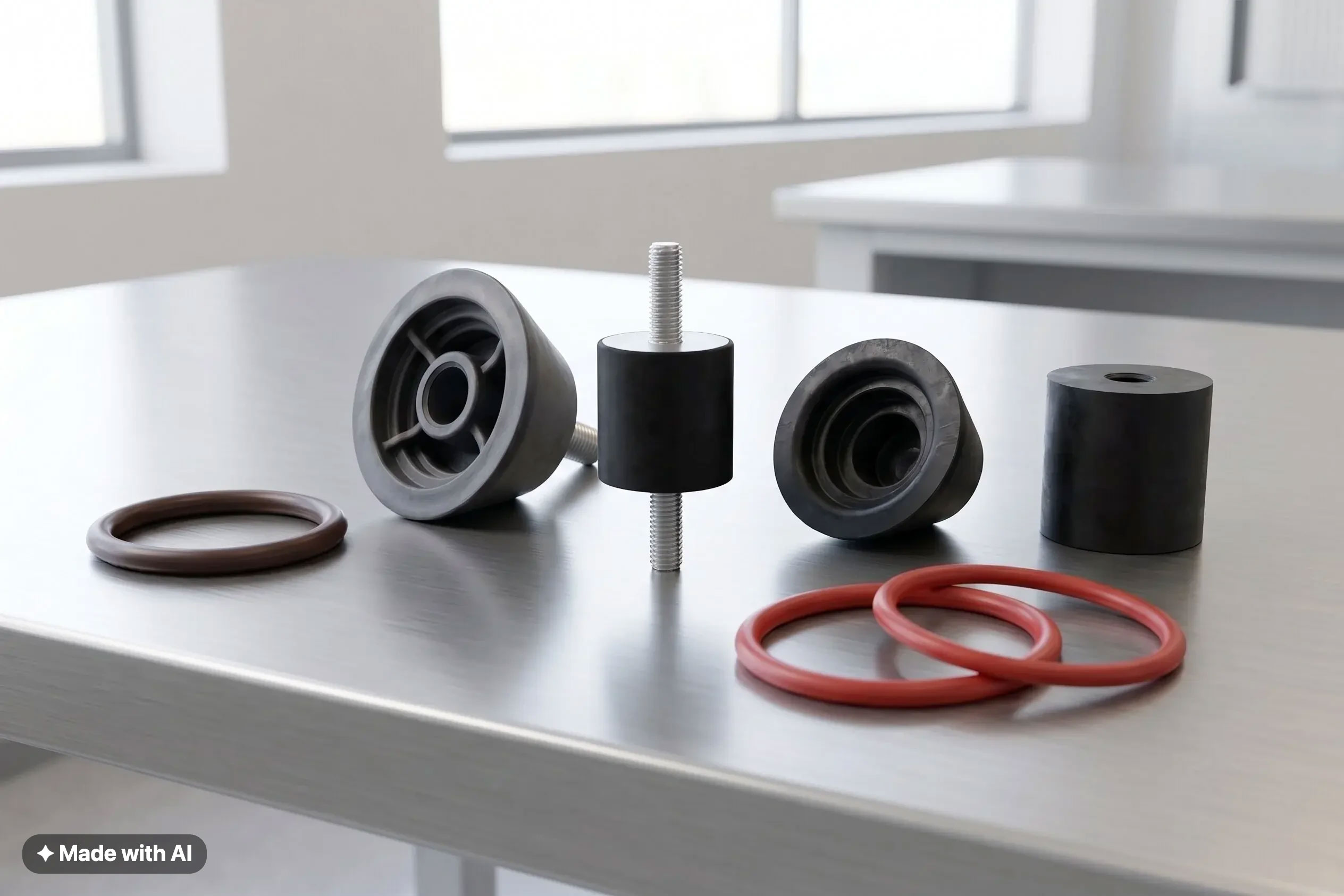 Druckbeständigkeit von Elastomeren