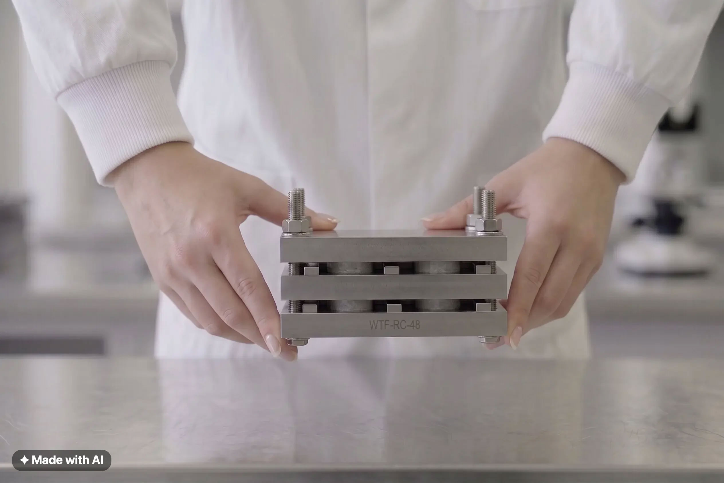 Druckverformungsprüfung bei Elastomeren